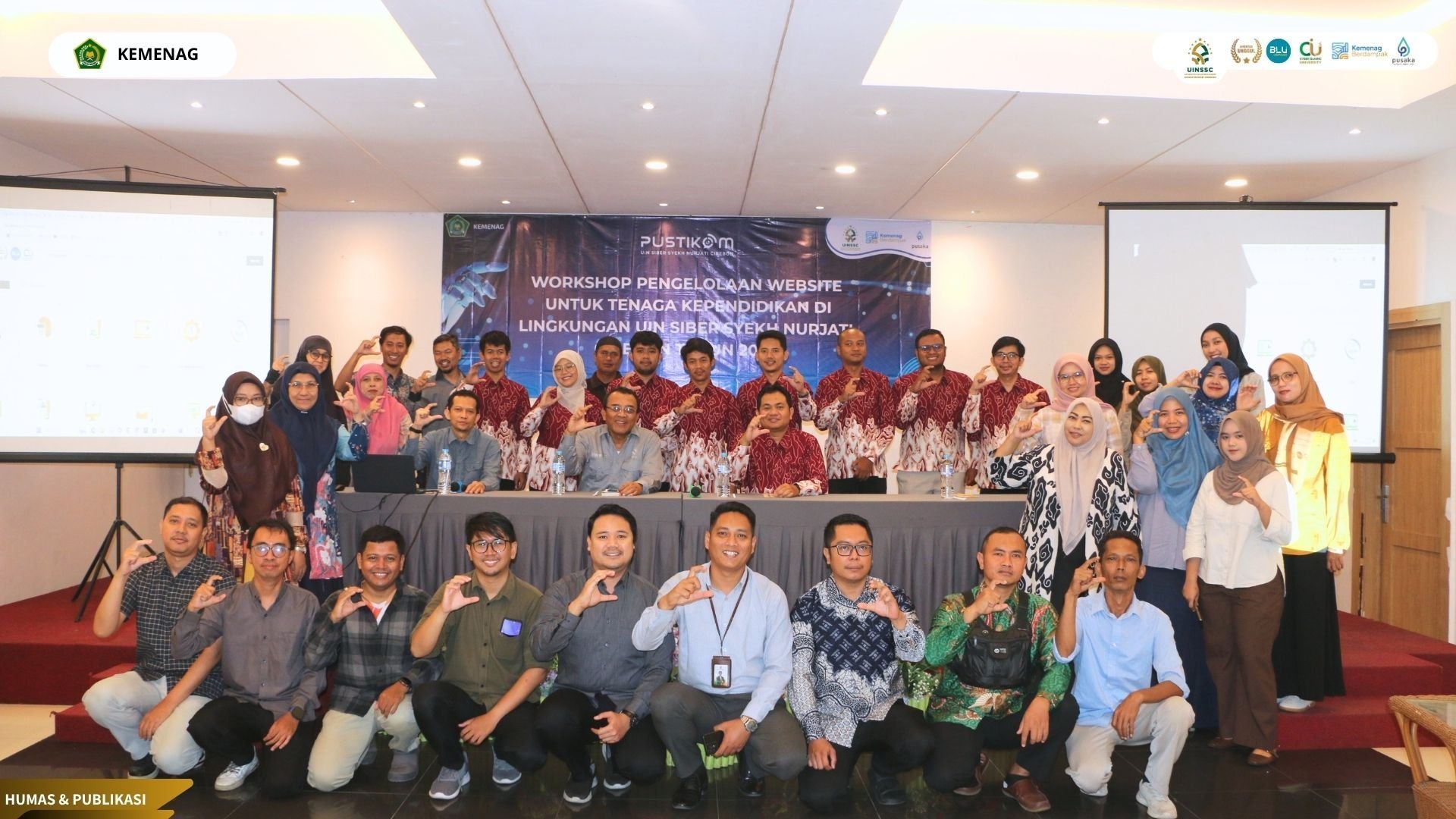 Perkuat Layanan Informasi Digital, PJJ S2 PAI Ikuti Workshop Pengelolaan Website